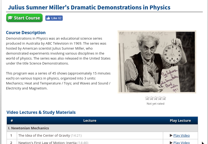 Amazing Demonstrations by  Professor Julius Sumner Miller
